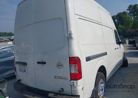 2018 Nissan Nv Cargo Nv2500 Hd Sv V6 из США, поврежденный, VIN 1N6BF0LYXJN811086